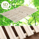 スノコマット すのこ セミダブル SD 折りたたみ 桐 木製 スノコフレーム 敷布団用 二つ折り 折り畳み 通気性 結露防止 湿気 軽い 軽量 防虫 抗菌 断熱 保湿 調湿 【納期E】【szo-kir-2-sd】