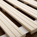 すのこマット セミダブル 折りたたみ 桐 スノコ ベッド 敷き布団 ロール収納 【納期E】【szo-kir-r-sd】