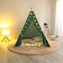 テント 子ども 子供部屋 市松模様 鬼滅風 鬼滅の刃風 竈門炭治郎風 着物風 デザイン 柄 格子 和風 和柄 チェック 遊具 キッズテント 遊び場 オモチャ 室内用 【納期E】【szo-kist-k】