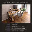 パスコンデスク PCデスク 机 卓上棚付き 作業スペース 作業台 ラック 棚 収納 スタイリッシュ 北欧 西海岸風 ナチュラル カントリー おしゃれ かっこいい 【納期A】【szo-lbk-120】