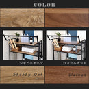 ランドリーラック ハンガーラック 棚 収納ラック 洗濯機上ラック スペース 有効活用 おしゃれ 伸縮 ランドリー収納 ビンテージ風 レトロ 北欧 西海岸 アメリカン 【納期E】【szo-ldr-t】