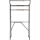 ランドリーラック ハンガーラック 棚 収納ラック 洗濯機上ラック スペース 有効活用 おしゃれ 伸縮 ランドリー収納 ビンテージ風 レトロ 北欧 西海岸 アメリカン 【納期E】【szo-ldr-t】