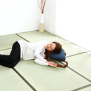 正座椅子 座椅子 正座 リクライニング 膝 腰痛 対策 背筋 伸びる 厚み クッション ボリューム 和風 和柄 和室 椅子 格子柄 フロアチェア 曲げ木 脚 木製 完成品 【納期E】【szo-lkz】