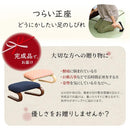 正座椅子 座椅子 正座 リクライニング 膝 腰痛 対策 背筋 伸びる 厚み クッション ボリューム 和風 和柄 和室 椅子 格子柄 フロアチェア 曲げ木 脚 木製 完成品 【納期E】【szo-lkz】