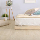 スノコベッド フレーム D ダブルサイズ 脚つき 高さ調節可能 パイン材 通気性 湿気防止 シンプル 大きいサイズ 大 シンプル 北欧 すのこ マットレス別売り 【納期E】【szo-lps-01d】