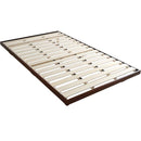 すのこベッド セミダブル 脚付き 取外し 低ホルムアルデヒド 高さ調整 2口コンセント 宮棚 北欧 通気性 耐久性 無垢材 ベッドフレーム マットレス別売り 【納期E】【szo-lps-mp-01sd】