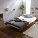 脚付きマットレス シングル ボンネルコイル 圧縮ロール梱包 弾力 【納期E】【szo-lrm-01s】