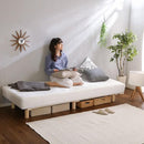 脚付きマットレス セミシングル ポケットコイル 圧縮ロール梱包 【納期A】【szo-lrm-02ss】