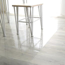 透明マット 床 ダイニング 透明シート フロアマット 防水 貼りつけ マンション 賃貸対応 2畳 90cm 180cm 床保護 フローリング 傷防止 薄い 薄型 厚み 05.mm 【納期E】【szo-mg-sdl-m】