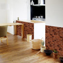 壁紙 貼って剥がせる シール 張り替え 自分で diy おしゃれ 部屋 北欧 貼り直せる 賃貸 マンション 防水 キッチン 腰壁 レンガ ブロック 木目 コンクリート 石目 【納期E】【szo-mg-wls】