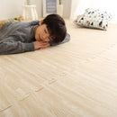 ジョイントマット 24枚セット 大判 約60×60cm サイドパーツ付き 木目 柄 ウッド調 北欧 カフェ風 おしゃれ 洗える 低ホルムアルデヒド 赤ちゃん 安心 安全 【納期A】【szo-mmt-24】