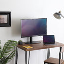 テレビスタンド モニター台 ラック TV台 小さい ミニ 小型 卓上 スイング 角度調整 向き 調節 高さ 変更 白 黒 オフィス 事務所 会議 耐震 32インチ 50型 対応 【納期E】【szo-otg-c】