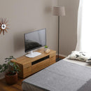 テレビスタンド モニター台 ラック TV台 小さい ミニ 小型 卓上 スイング 角度調整 向き 調節 高さ 変更 白 黒 オフィス 事務所 会議 耐震 32インチ 50型 対応 【納期E】【szo-otg-c】