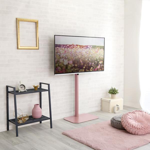 テレビスタンド TVスタンド 壁寄せ 部屋の隅 角 端っこ テレビ台 TV台