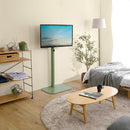 テレビスタンド TVスタンド 壁寄せ 部屋の隅 角 端っこ テレビ台 TV台 ブラック 黒 ホワイト 白 ピンク グリーン 緑 テレビラック コーナー 設置 32型 50型 65型 【納期E】【szo-otg-h】