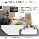 テレビスタンド TVスタンド 壁寄せ 部屋の隅 角 端っこ テレビ台 TV台 ブラック 黒 ホワイト 白 ピンク グリーン 緑 テレビラック コーナー 設置 32型 50型 65型 【納期E】【szo-otg-h】