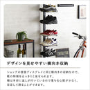 シューズラック 突っ張り つっぱり ディスプレイ 見せる 収納ラック 収納棚 天井 つっぱる 省スペース コンパクト コレクションラック スニーカー 革靴 30cm 【納期E】【szo-ppss】