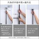 テレビスタンド 突っ張り つっぱり TVスタンド テレビラック TVラック テレビ台 TV台 壁面収納 壁寄せ コーナー 隅 部屋の角 省スペース 収納棚 おしゃれ 60型 【納期E】【szo-ppwat】