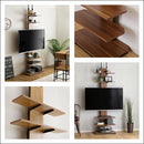 テレビスタンド 突っ張り つっぱり TVスタンド テレビラック TVラック テレビ台 TV台 壁面収納 壁寄せ コーナー 隅 部屋の角 省スペース 収納棚 おしゃれ 60型 【納期E】【szo-ppwat】