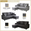 カウチソファ 3人掛け 布地 ファブリック フェイクレザー 合革 カウチ オットマン スツール 足置き ポケットコイル S字バネ ローソファ 脚 クッション付き 【納期A】【szo-rk3p】