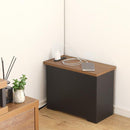 ルーターボックス 壁付け 置き型 壁寄せ ルーター収納ボックス 目隠し コンセント おしゃれ 棚 高さ30cm 約40cm幅 シンプル 北欧 木目 黒 ブラック 白 ホワイト 【納期E】【szo-rtb-h30】
