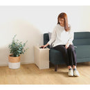 ルーターボックス 壁寄せ 壁付け 置き型 部屋の隅 角 ルーター収納ボックス 目隠し 黒 ブラック コンセント おしゃれ 棚 幅45cm シンプル 北欧 木目 白 ホワイト 【納期E】【szo-rtb-h45】