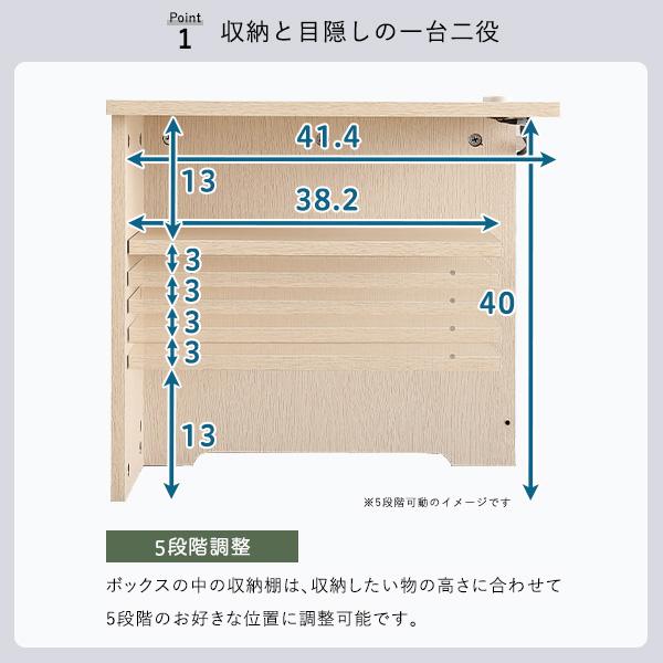 ルーターボックス 壁寄せ 壁付け 置き型 部屋の隅 角 ルーター収納ボックス 目隠し 黒 ブラック コンセント おしゃれ 棚 幅45cm シンプル 北欧 木目 白 ホワイト 【納期E】【szo-rtb-h45】