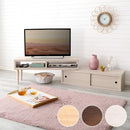 テレビ台 おしゃれ コーナー 変形 変型 伸縮式 L字 ほぼ完成品 TV台 TVボード テレビボード 引き戸 収納スペース コンパクト 北欧 ナチュラル インテリア 【納期A】【szo-sd-120ex】