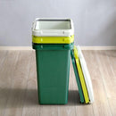 ゴミ箱 45L 緑 グリーン 屋外 屋内 おしゃれ 日本製 【納期E】【szo-sh-01-ecng45】