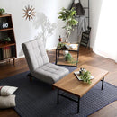 フロアソファ 1人掛け用 脚付き 座椅子 リクライニング ボリューム 厚み 【納期E】【szo-sh-01-qua1p】