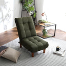 フロアソファ 1人掛け用 脚付き 座椅子 リクライニング ボリューム 厚み 【納期E】【szo-sh-01-qua1p】