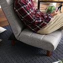 フロアソファ 1人掛け用 脚付き 座椅子 リクライニング ボリューム 厚み 【納期E】【szo-sh-01-qua1p】