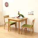 ダイニングセット ダイニングテーブル ダイニングチェアー 2脚 ダイニング家具 3点セット 【納期E】【szo-sh-01ris-3cn】