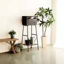 ポスト 自立式 郵便受け 郵便ポスト ガーデニング 玄関 置くだけ 後付け 後から 設置 おしゃれ レトロ アンティーク調 シャービック 薔薇 バラ A4サイズ 投函口 【納期E】【szo-sh-05-35500】