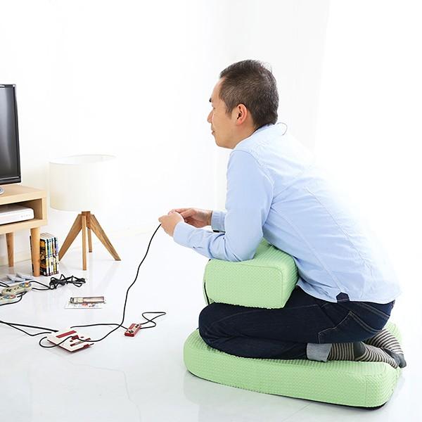 座椅子 TVゲーム用 テレビゲーム いす 使いやすい ゲーム座椅子 ひじ置き 肘掛け 正座 リクライニング 読書 パソコン作業 【納期E】【szo-sh-06-rcn】