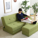 ソファーベッド 引き出しつき 収納 スツール オットマン 三人掛け おしゃれ 布製 【納期E】【szo-sh-06-sal-sb】