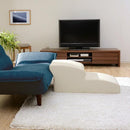 ドッグステップ 階段 2段 小型犬 中型犬 大型犬 トイプードル マルチーズ シーズー 豆柴 柴犬 ミニチュアシュナウザー PVCレザー 高級感 おしゃれ 【納期E】【szo-sh-07-dgs-2】