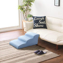 ドッグステップ 階段 3段 小型犬 チワワ フレンチブルドッグ パピヨン ポメラニアン ヨークシャテリア おしゃれ フェイクレザー 【納期E】【szo-sh-07-dgs-3】