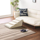 ドッグステップ 階段 4段 胴長犬種 短足犬種 超小型犬 ミニチュアダックスフンド コーギー うさぎ おしゃれ レザー調 【納期E】【szo-sh-07-dgs-4】