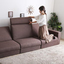 ソファーベッド 3人掛け おしゃれ 北欧 ローソファ ポケットコイル 【納期E】【szo-sh-07-law3p】