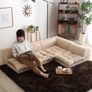 フロアーソファ 北欧 三人掛け ローソファ 【納期E】【szo-sh-07-lcr】