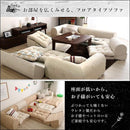 フロアソファ セット 北欧 三人掛け ローソファ 【納期E】【szo-sh-07-lcrset】