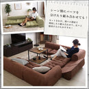 フロアソファ セット 北欧 三人掛け ローソファ 【納期E】【szo-sh-07-lcrset】