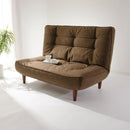 ソファー 2人掛け 北欧 おしゃれ ソファ ハイバック 肘掛けなし 肘なし 布地 pvc レザー リクライニング 日本製 ポケットコイル 二人掛けソファ 2人用 【10150】 【納期E】【szo-sh-07-lmk2p】