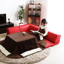 フロアソファ セット フェイクレザー PVC 北欧 三人掛け ローソファー 【納期E】【szo-sh-07-lpgset】