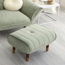 オットマン スツール 椅子 おしゃれ チェア ベロア生地 ガーリー くすみカラー 大人 かわいい フェミニン 北欧 ヨーロピアン 腰掛け 日本製 ポケットコイル 【納期E】【szo-sh-07-okbao】