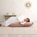 座椅子 おしゃれ コンパクト 北欧 かわいい ガーリー ロマンチック ベロア フリル くすみカラー リクライニング フラット クッション性 厚み ふっくら 日本製 【納期E】【szo-sh-07-okbf】