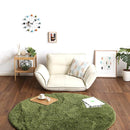 ソファ 1人掛け 合皮 おしゃれ ひじ掛け 肘付き ソファー 一人用 椅子 レトロ シンプル 定番 デザイン 日本製 国産 リクライニング ローソファ 座椅子 黒 白 赤 【納期E】【szo-sh-07-rgn1p】