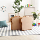 クッション 座布団 食パン おもしろ デザイン 子供用 キッズサイズ 【10096】 【納期E】【szo-sh-07-rot-csb】