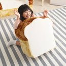 クッション 座布団 食パン おもしろ デザイン 子供用 キッズサイズ 【10096】 【納期E】【szo-sh-07-rot-csb】